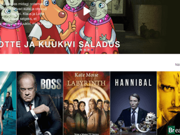 Telia MinuTV screenshot